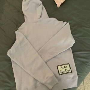Acne Studio lilac purple oversized sweatshirt